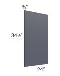 Midtown Indigo Shaker Appliance End Panel