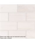 Bianco Dolomite Polished 3" x 6" Subway Tile