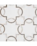 Bianco Quatrefoil Polished Tile