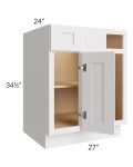 Midtown Cloud Shaker 36" - 41-1/2" Blind Base Corner Cabinet