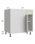 Milan Beige Matte 39" - 42" Blind Base Corner Cabinet