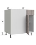 Milan Hazel 39" - 42" Blind Base Corner Cabinet