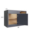 Vienna Indigo 48" - 51" Blind Base Corner Cabinet