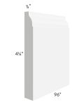 Dakota White 96" Base Board Molding