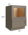 Tuscan Stone 24" Base Microwave Cabinet