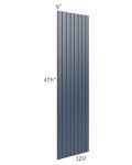 Midtown Blue Shaker 12 x 48 Beaded Panel