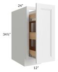 Charlotte White 12" Spice Base Cabinet
