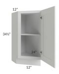 Dakota White 12" Base Transitional Cabinet (Left)