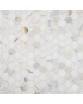 Calacatta Gold 2" Hexagon Mosaic Tile