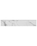 Statuario 3" x 18" Bull Nose Matte Porcelain Tile