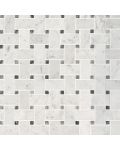 Carrara White Basketweave Honed Tile