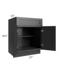 Kingston Steel Grey Shaker 27" Base Cabinet