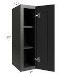 Kingston Steel Grey Shaker 9x30 Wall Cabinet 