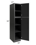 Kingston Steel Grey Shaker 18x84x27 Wall Pantry Cabinet