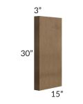 Midtown Mocha Shaker 3x30 Wall Column