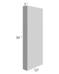 Tuscan Painted Grey 3x30 Wall Column (12" depth)