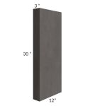 Salem Dark Grey 3x30 Wall Column (12" depth)