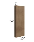 Midtown Mocha Shaker 3x36 Wall Column