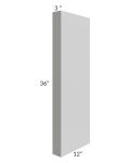 Tuscan Painted Grey 3x36 Wall Column (12" depth)