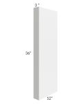 Midtown White Shaker 3x36 Wall Column (12" depth)