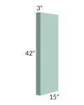 Midtown Mint Green Shaker 3x42 Wall Column