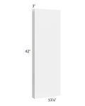 Milan White Gloss 42" Wall Column