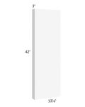 Milan White Matte 42" Wall Column