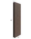 Tuscan Kona Brown 3x42 Wall Column (12" depth)
