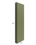 Midtown Hunter Green Shaker 3x42 Wall Column (12" depth)
