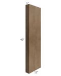Midtown Mocha Shaker 3x42 Wall Column (12" depth)