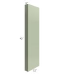 Midtown Pistachio Green Shaker 3x42 Wall Column (12" depth)