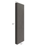 Salem Dark Grey 3x42 Wall Column (12" depth)
