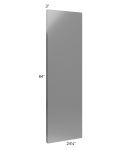 Milan Grey Gloss 84" Wall Column