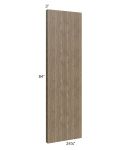 Milan Pecan 84" Wall Column