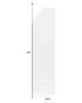 Milan White Gloss 90" Wall Column