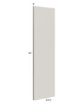 Milan Beige Matte 96" Wall Column