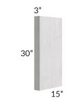 Heather Grey Shaker Wall Column