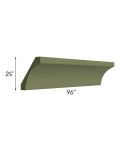 Midtown Hunter Green Shaker Small Cove Molding