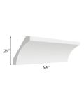 Salem White Cove Crown Molding