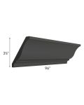 Vienna Black Large Crown Molding