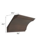 Tuscan Kona Brown Large Cove Crown Molding