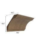 Midtown Mocha Shaker Large Cove Crown Molding