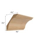 Midtown Timber Shaker Large Cove Crown Molding