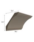 Tuscan Stone Extra Large Cove Crown Molding