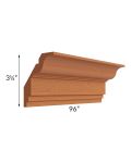 Lexington Cinnamon Glaze Crown Molding (3-1/4" Height) - Out of stock through June
