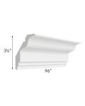 Charlotte White Crown Molding (3-1/4" Height) - Out of stock through June