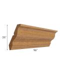 Portland Walnut 96" Crown Molding