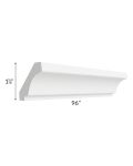 Portland White 96" Crown Molding
