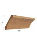 Portland Walnut Cove Crown Molding