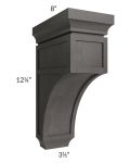 Midtown Dark Grey Shaker Large Corbel